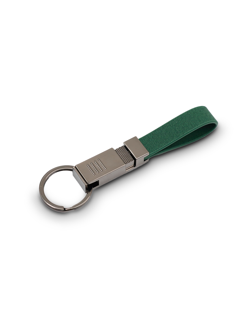 Innovative Slide-Down Keyholder in PU and Gunblack Metal - view 1 of 4