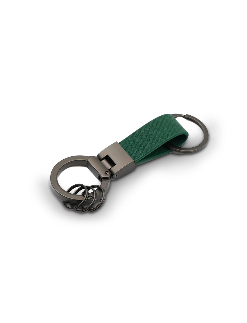 MODISH KEYCHAIN – Sleek Push-Open Keyholder with Spring Lock Mechanism