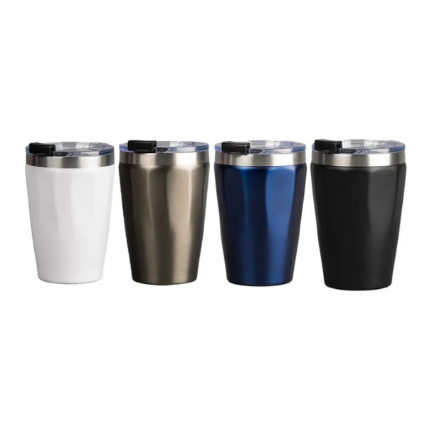 CALYPSO TUMBLER PRO – Double Wall Geometric Mug for Hot and Cold Drinks
