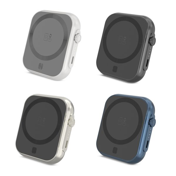 I-POWER : 3-in-1 MagSafe Power Bank – 5000mAh with Smart Charging Technology