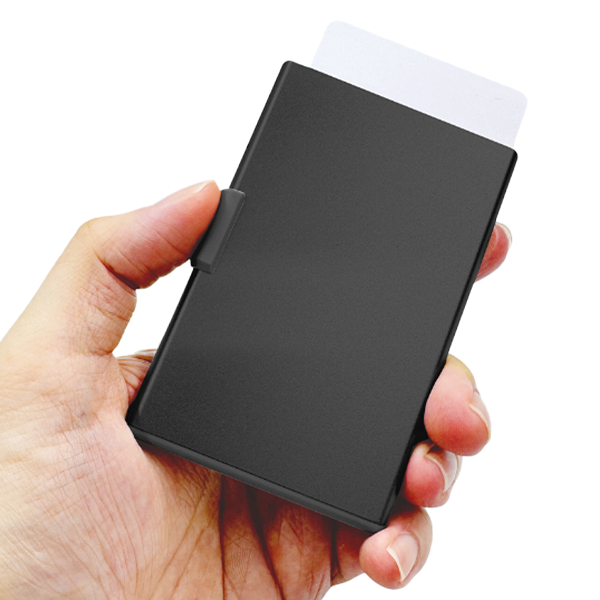 SLIM CARD – RFID & NFC Blocking Magnetic Aluminium Card Holder