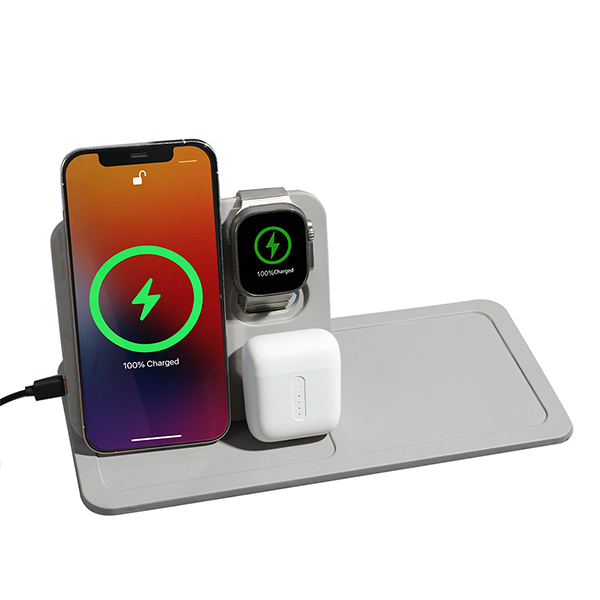 Desktop Organizer with 3-in - 1 Magsafe Charger - view 1 of 13