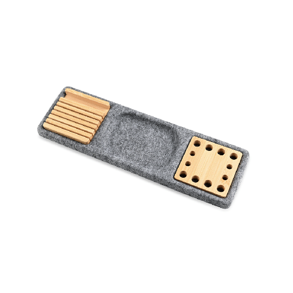 BAMFELT – Eco-Friendly Pen, Phone, and Tray Organizer for Your Desk