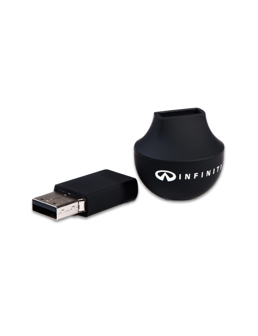 Eco-Friendly 32GB Recycled USB Drive with Mirror Finish - view 1 of 7