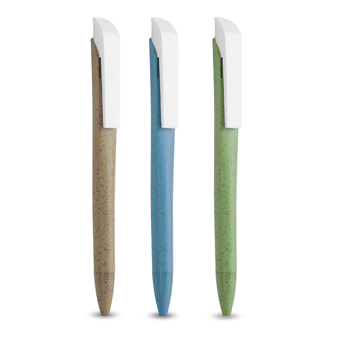 WHEATY PEN – Eco-Friendly Push Pen Made from Wheat Material with Blue Ink