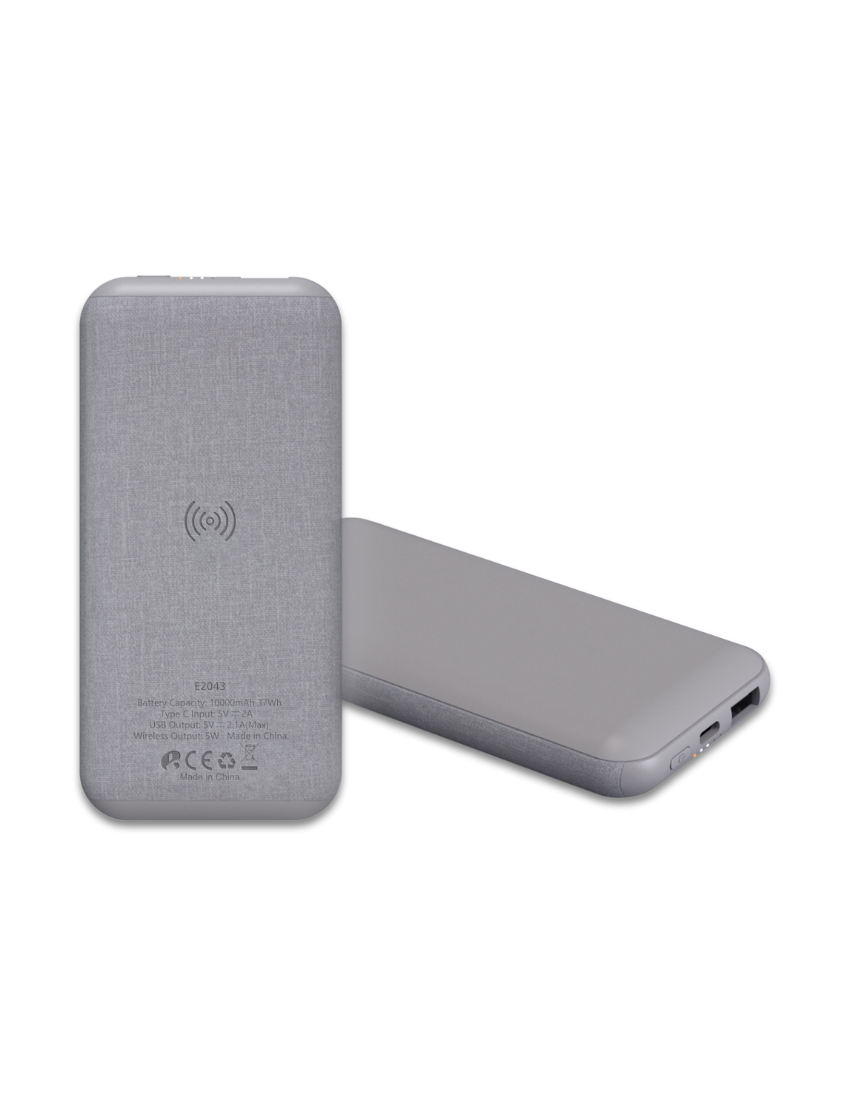 WIRELESS LIGHT UP – 10,000mAh Wireless Power Bank
