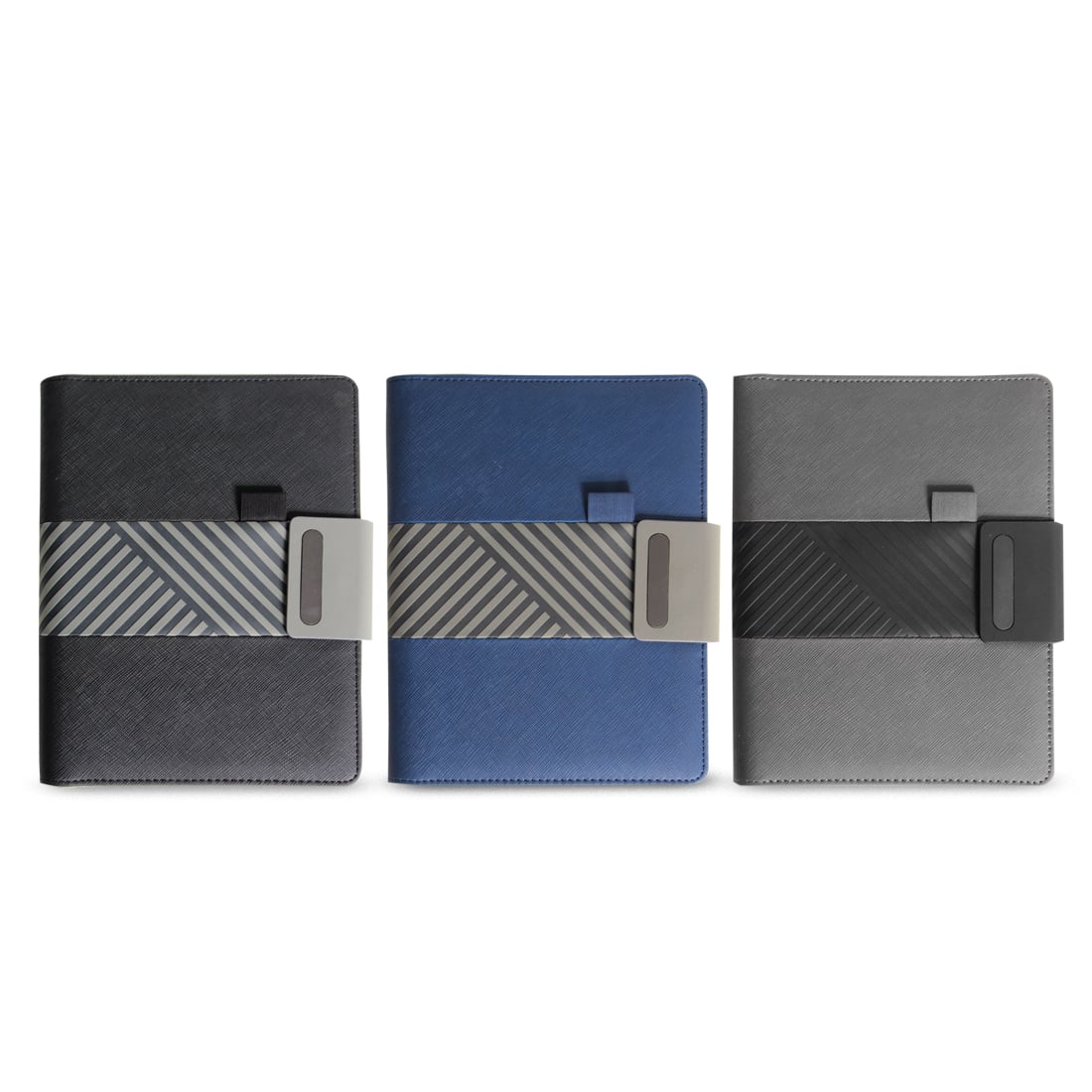 TRENDY ORGANIZER PLUS – A5 Notebook with Signature Design and Built-in Mobile Stand