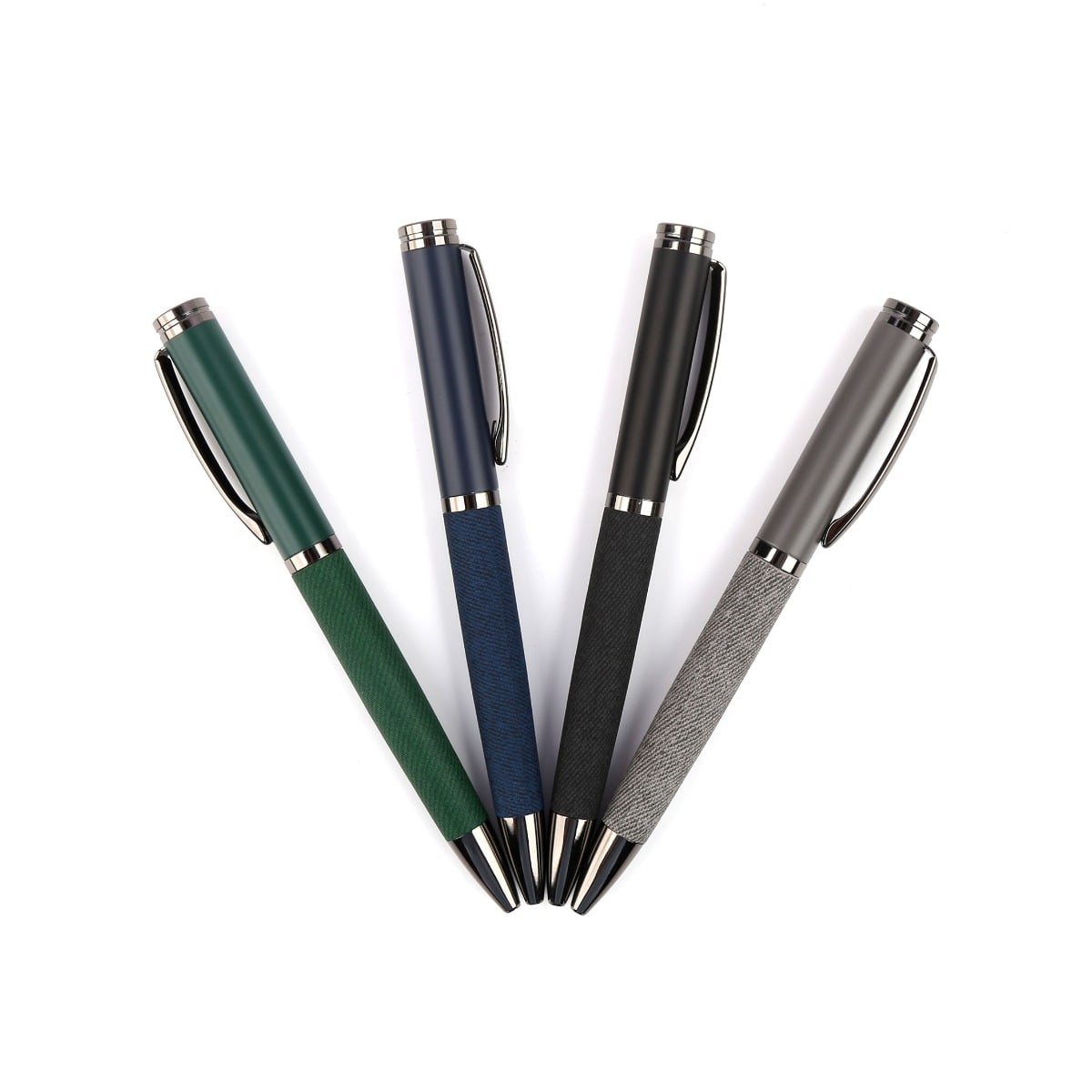 STELLAR PEN – Eco-Friendly Metal Pen with Recycled PU Body and Chrome Plated Clip