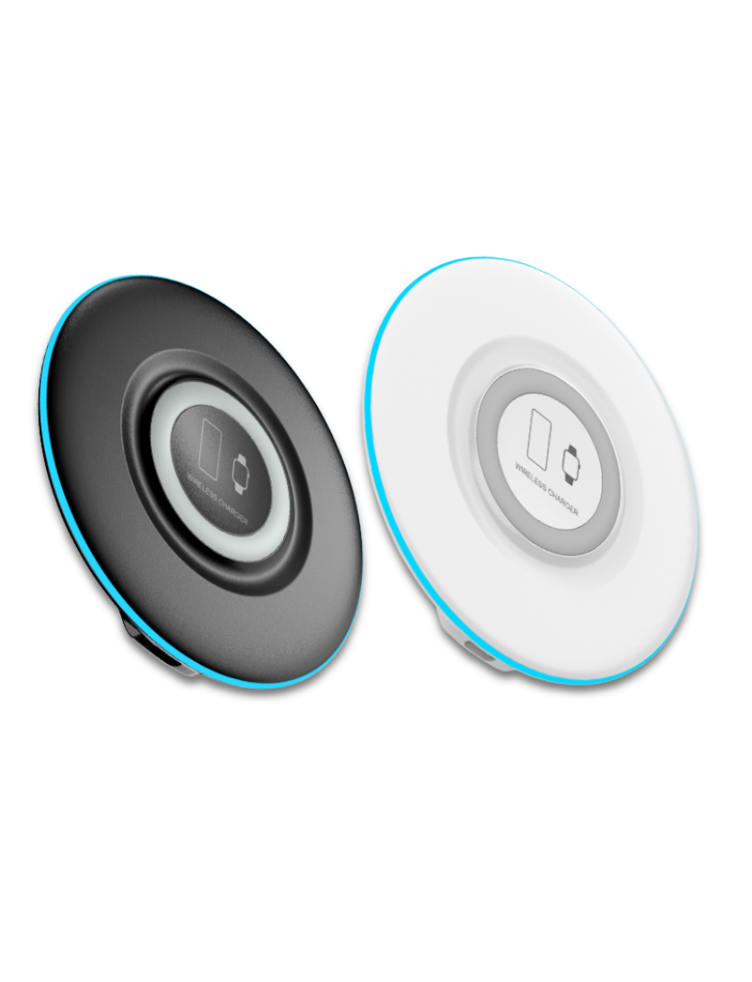 iWIRELESS PAD – Dual Coil Wireless Charger for Mobile, AirPods & iWatch