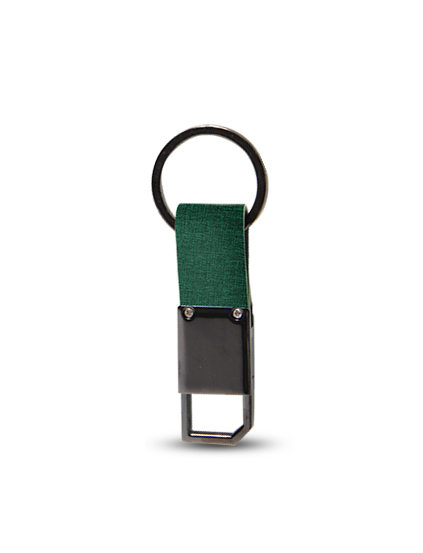 Stylish PU and Gunblack Metal Keyholder with Secure Locking System - view 1 of 6