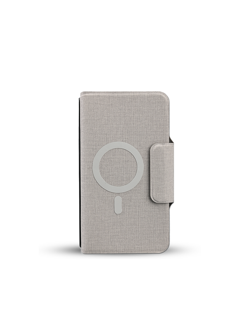 MAG-DAILY USE – Stylish Wallet with Built-in 5000mAh Power Bank and Organizer
