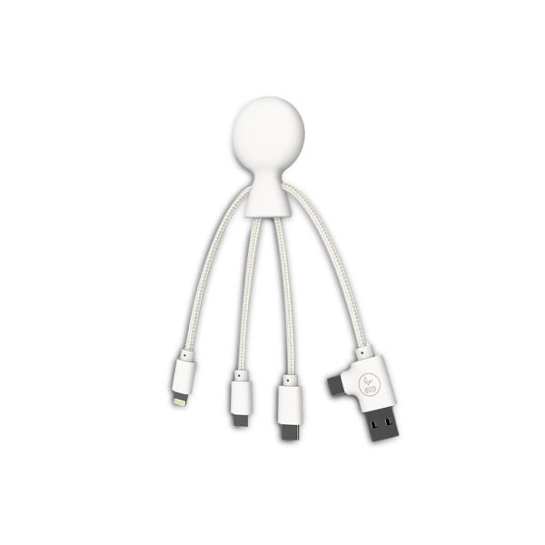 MR. BIO SMART CABLE – Eco-Friendly Multi-Connector Charging Cable with NFC Functionality