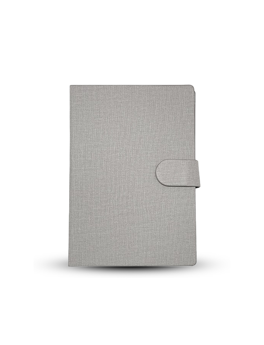 STATIONOTEBOOK – Stylish Stationery Notebook with Magnet Closure and Sticky Notes
