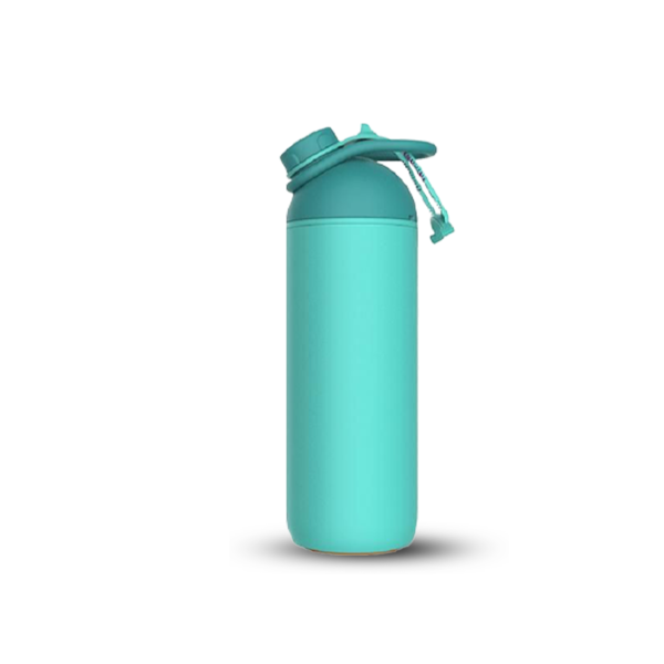 SUCTION ARTIST BOTTLE Turquoise – 400ml High-Quality Suction Bottle for On-the-Go Hydration