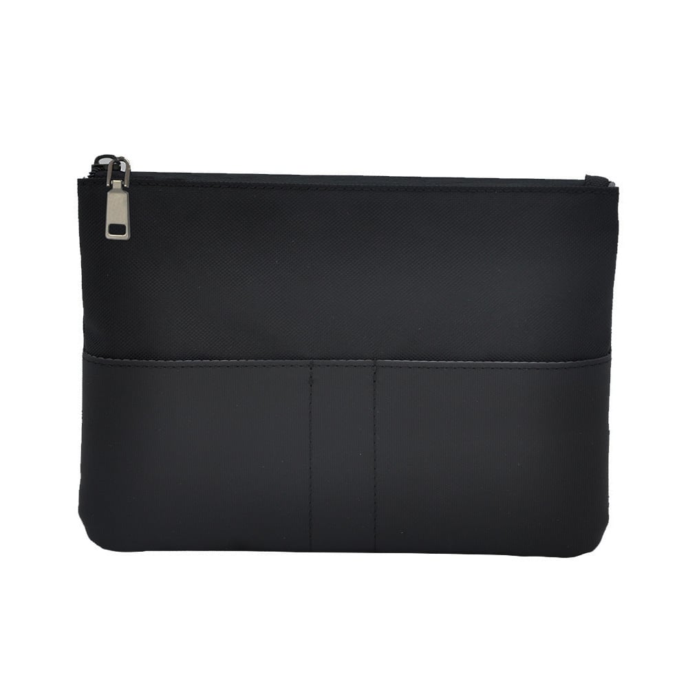 O PURSE Pocket Pouch Compact Multi-Pocket Pouch ? Sleek, Durable Design with Zipper, Pen & Card Pockets for Organized Essentials
