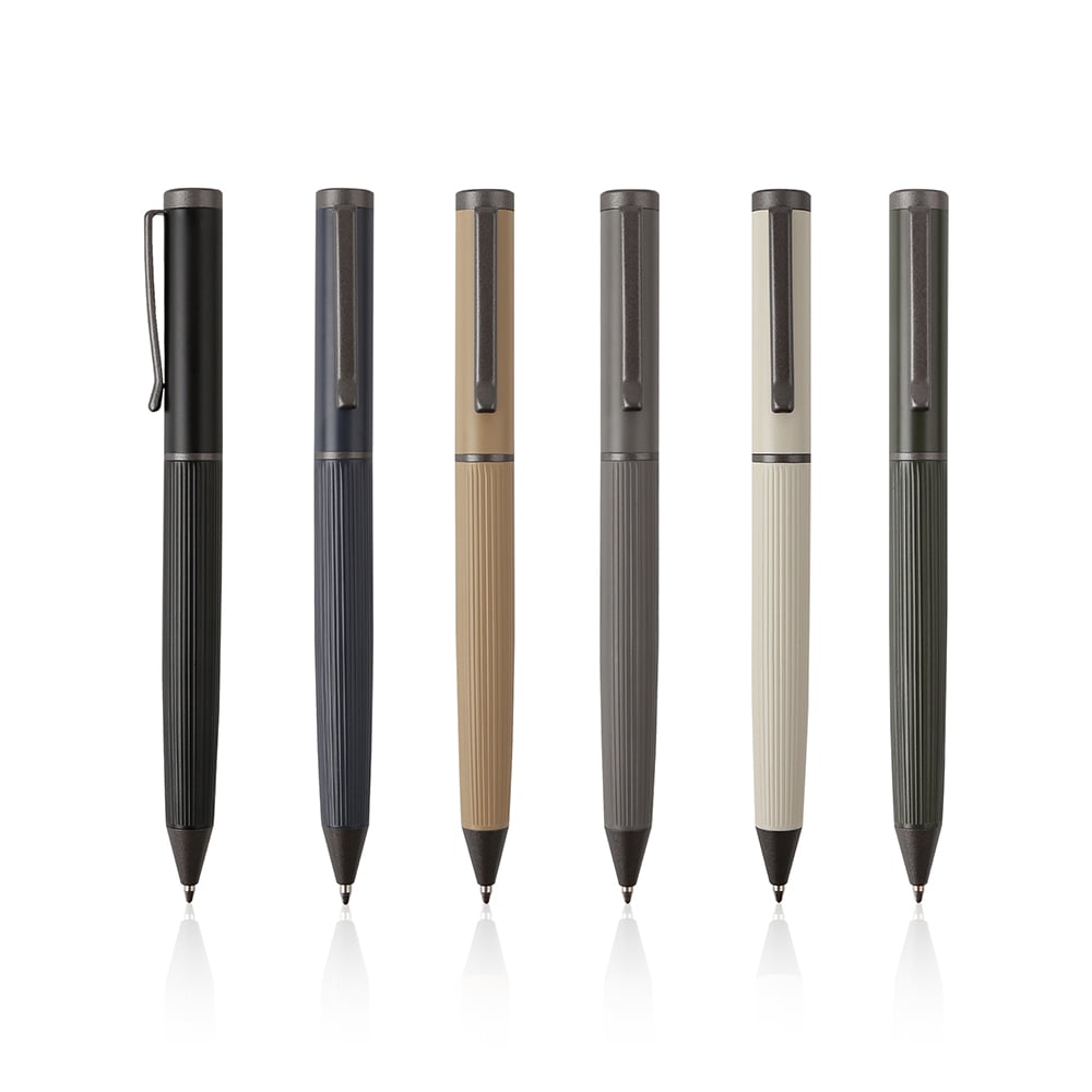 AGENDA PEN PLUS ? Premium Stainless Steel & Copper Metal Pen with Smooth Blue Premec Ink