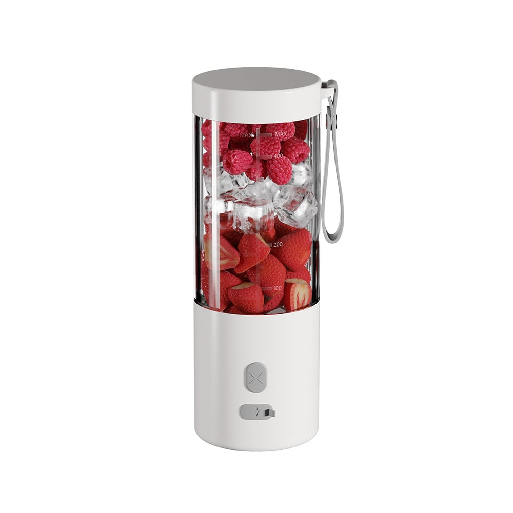 PORTABLE BLENDER ? Powerful 450ML Rechargeable Mixer for Smoothies & On-the-Go Blending with Up to 18 Uses Per Charge