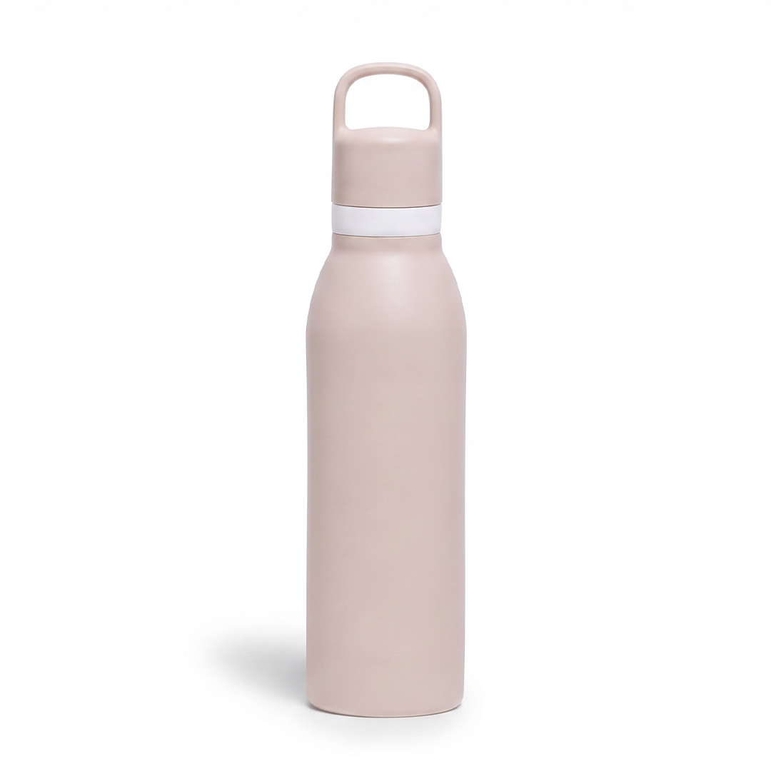 GRAB&SIP | 530ml Stainless Steel Bottle | 2-in-1 Straw & Direct Sip