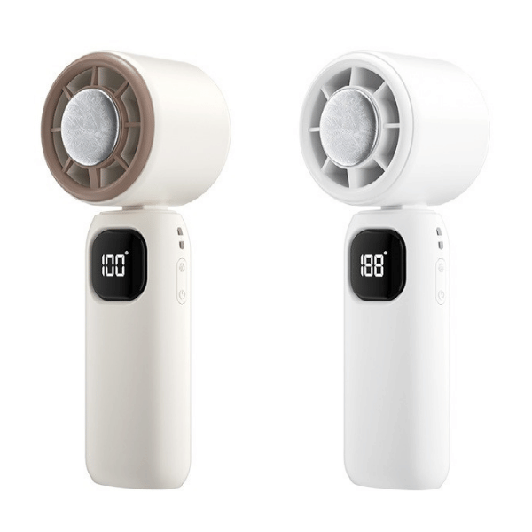 Portable Rechargeable Neck & Handheld Cooling Fan