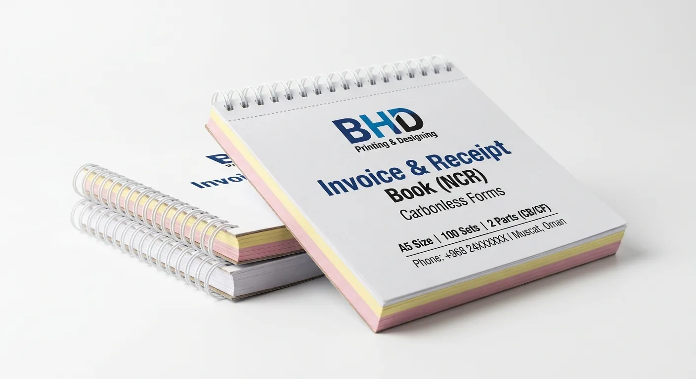 Invoice & Receipt Book (NCR) - view 2