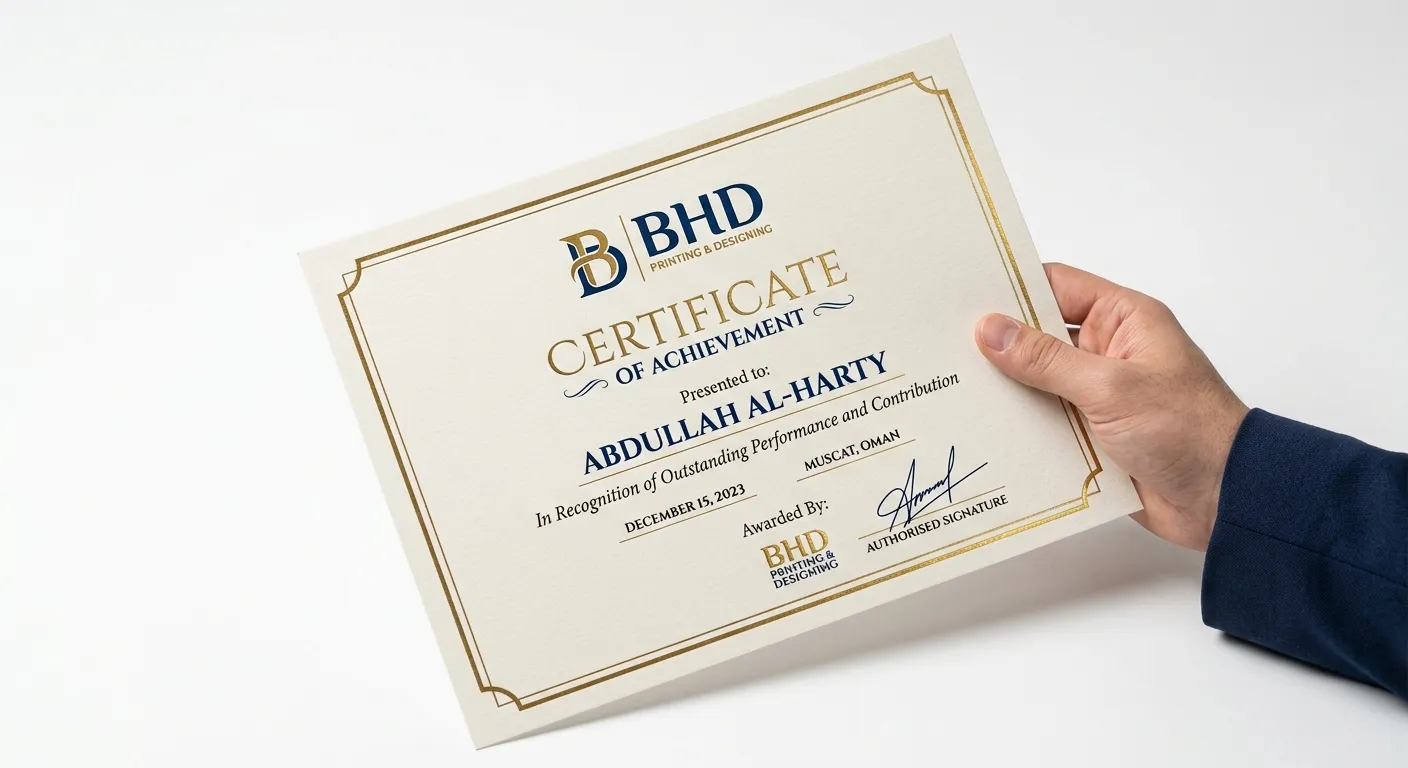 Certificate Print - view 2